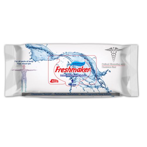 Μωρομάντηλα Freshmaker | Συσκ : 60 Τμχ